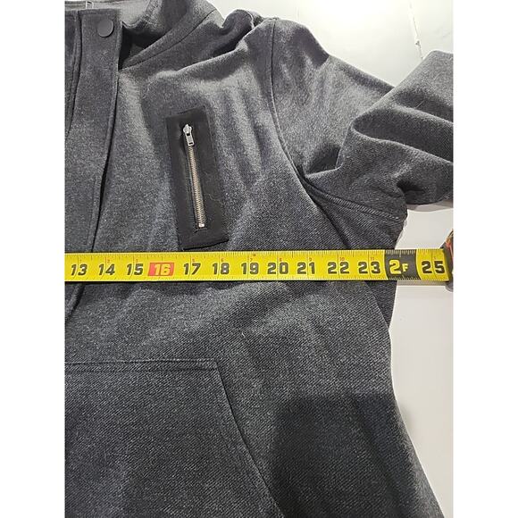 CAbi Jacket Love Carol Collection Modern Mesh Back Size XL Charcoal Gray & Black - Picture 8 of 12